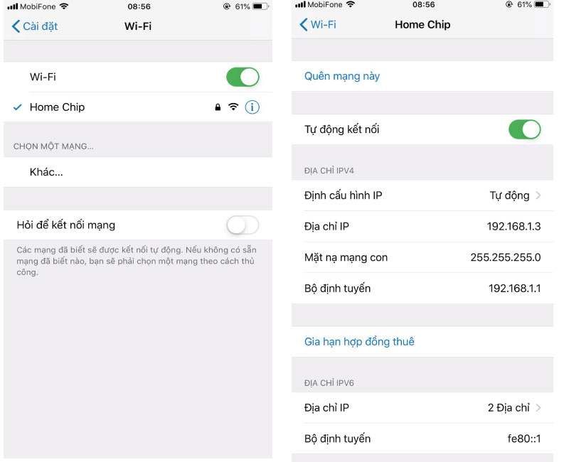 cách vào wifi modem Viettel điện thoại